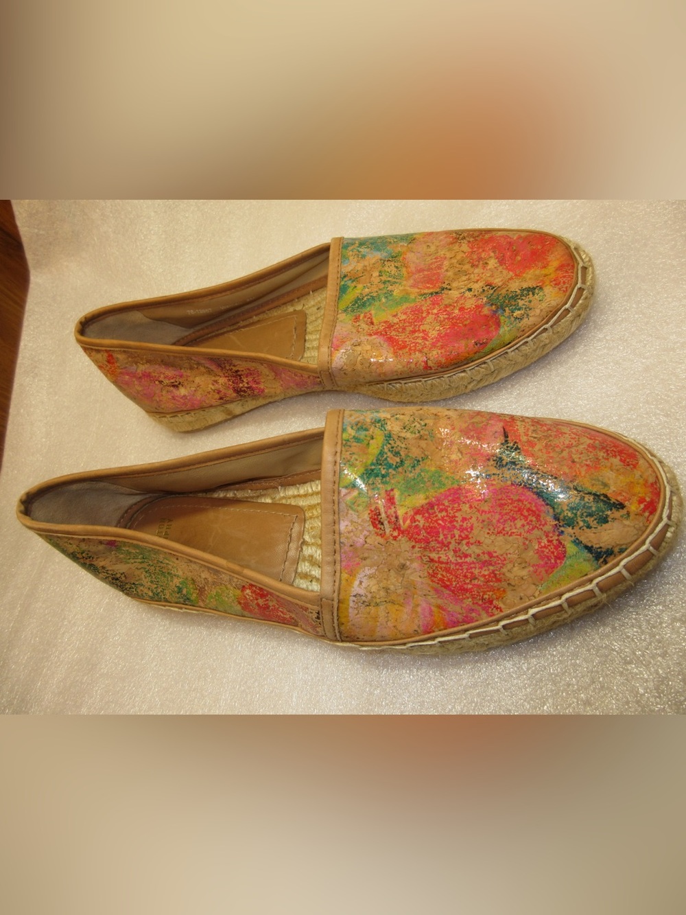 Women’s Colorful Espadrille Slip-Ons in Multicolor